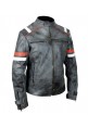 Kids Fashion Gray Boys Leather Jacket